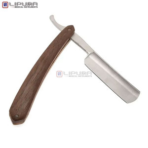 Compre una Maquinilla de Afeitar Profesional de Acero Inoxidable para Hombres y Mujeres, Mango Antideslizante, Afeitado Preciso y Cómodo - Product Image 5