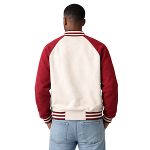 Veste polaire de baseball Phi Nu Pi Varsity, vêtements de fraternité grecque, style universitaire classique, chaleur premium, confort quotidien - Product Image 2