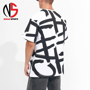 T-shirts Oversize Homme 2026 les Plus Vendus / T-shirt Oversize Homme en Matière 100% Respirante à Vendre chez Nurak, Qualité Supérieure - Product Image 5