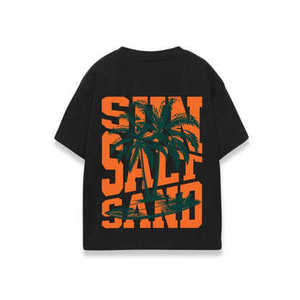 เสื้อยืดคอกลมโอเวอร์ไซส์คุณภาพสูงสำหรับผู้ชาย สั่งทำได้ ปริมาณสั่งขั้นต่ำน้อย พิมพ์ลายดิจิทัล เสื้อยืดยูนิเซ็กส์ ทรงหลวมไหล่ตก ผ้าฝ้าย 100% - Product Image 3