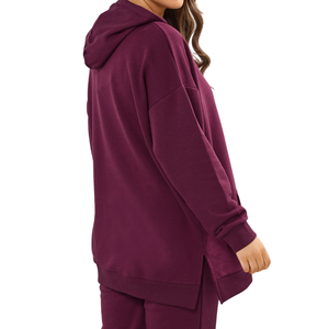 Sweat-shirts pour femmes grande taille confortables en tissu, vente en gros, personnalisables, échantillon gratuit, meilleure qualité - Product Image 5