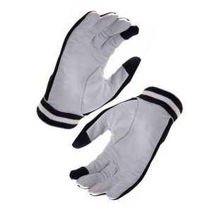 Gants de football américain personnalisés unisexes, imperméables, avec sangle de poignet réglable, antidérapants, légers, respirants, faible MOQ - Product Image 5