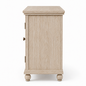 Modern Antique Durable Solid Mango Wood <b>Sideboard</b> <b>Storage</b> Handmade Eco-Friendly Design Metal Handles 2 ft Capacity for Hotel - Product Image 2