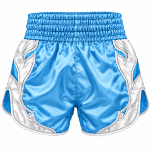 Ropa de Artes Marciales, Shorts de Boxeo y Muay Thai con Logotipo Personalizado, Transpirables, OEM, para Hombre, Shorts Personalizados para Gimnasio y Running, Nailon y Poliéster - Product Image 1