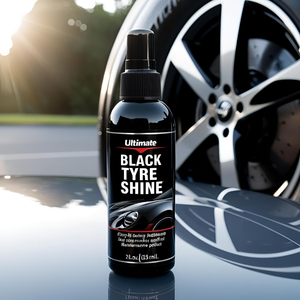 Ultimate Black Eco-Friendly Tire Shine High-Gloss para un acabado y protección mejorada contra la suciedad, daños UV, producto para el cuidado del automóvil - Product Image 4