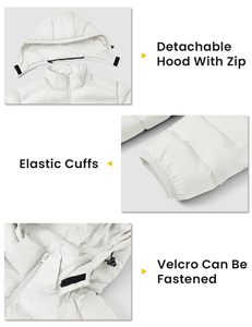 Men's High Quality Winter Puffer <b>Jacket</b> Wholesale Custom Quilted <b>Padded</b> Bubble <b>Jacket</b> <b>Waterproof</b> Hooded Outdoor Warm Winter Coat - Product Image 4