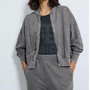 Chándal de Mujer de Alta Calidad Hecho en Pakistán con Lavado Ácido, Chándal Informal con Logotipo Personalizado de Alta Calidad para Mujer - Product Image 3