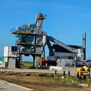 Planta Mezcladora de Asfalto en Caliente para la Construcción de Carreteras de Betún, Suministrada por el Principal Fabricante Indio - Product Image 1