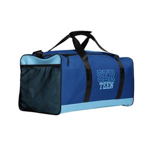 Bolsa de Deporte Azul para Adolescentes, Bolsa de Viaje, Bolsa Deportiva Espaciosa, Bolsa de Fin de Semana con Correa de Hombro Ajustable - Product Image 4