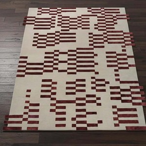 Alfombra Moderna Abstracta Geométrica, Alfombra Suave Hecha a Mano, Antideslizante, para Sala de Estar, Dormitorio, Oficina, Hotel, Decoración - Product Image 3