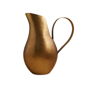 Pichet à eau en métal doré de haute qualité pour la maison et la cuisine, avec poignée métallique, idéal pour les restaurants - Product Image 2