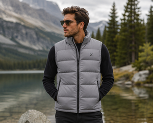 Gilet sans manches et vestes X Sports City, hiver, matelassé, coupe-vent, tissu extérieur premium, matelassage uniforme, ourlet réglable, poches intérieures - Product Image 3