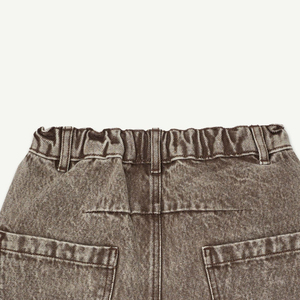 Shorts en jean pour garçons, collection de vêtements de qualité export, durables, avec logo personnalisé, fabrication OEM, vente en gros, commande en gros, style streetwear - Product Image 5