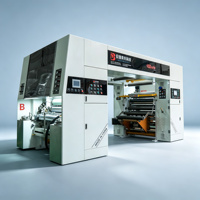 Machine de laminage sans solvant à deux couches pour emballages flexibles, laminateur rouleau à rouleau