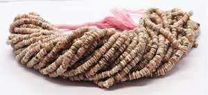 Cuentas de Rodocrosita Natural AAA en Forma de Rueda (Heishi) de 4MM, Cuentas de Piedra Preciosa en Forma de Neumático de 16 Pulgadas para Fabricación de Joyas al por Mayor - Product Image 4