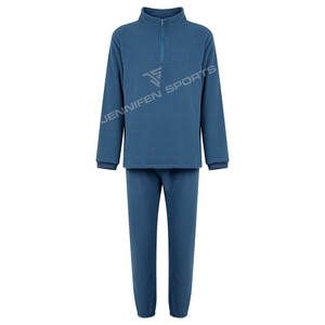 Conjunto Deportivo Personalizado con Logotipo, 100% Microfelpa Ligera para Hombre, Secado Rápido, Transpirable, Invierno, Largo, con Bolsillos Laterales - Product Image 1