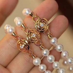 Collar de Perlas de Agua Dulce a la Moda con Luz Intensa, Casi Perfecto, Belleza Impecable, Joyería Popular para Regalo del Día de la Madre - Product Image 3