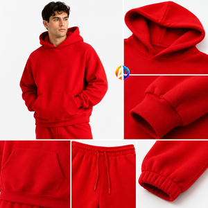 Traje de lana extragrande para hombre, diseñado con material de lana cálido, cómodo, de ajuste holgado, tacto suave y calor acogedor para uso casual. - Product Image 5
