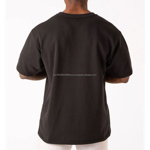 T-shirt pour homme avec impression de logo personnalisé, 100% coton, haute qualité, style vintage, streetwear, séchage rapide, respirant, coupe ample, sur mesure - Product Image 2