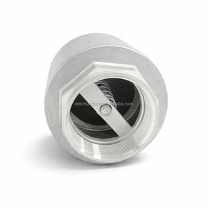 วาล์วกันกลับ 2 ทาง BSP ขนาด 3 นิ้ว SUS304 แบบสปริงโหลด พร้อมซีท PTFE สำหรับป้องกันการไหลย้อนกลับของปั๊ม - Product Image 3