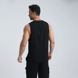 ผู้จัดจำหน่ายอุปกรณ์เพาะกายแบบกำหนดเอง เสื้อกล้ามออกกำลังกายราคาถูกสำหรับการฝึกซ้อม เสื้อกล้ามออกกำลังกายไซส์ใหญ่สำหรับยิม - Product Image 3