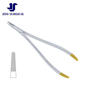 Pinzas Tenis Ortopédicas y Quirúrgicas Certificadas CE ISO de 180 mm – Patrón Elástico para Sutura de Dura y Intestinal - Product Image 3