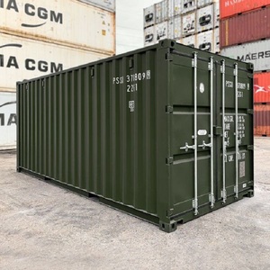 20ft 40ft 40HQ new/used Steel <b>Shipping</b> Container Dry Van 20ft 40ft 40HQ High Cube Aluminium Secure Transport <b>Box</b> for Freight - Product Image 1
