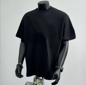 Camisetas HSI Lisas de Corte Holgado al por Mayor, Camisetas Casuales para Hombre Hechas en Pakistán, de Secado Rápido, 100% Algodón, Hechas en Pakistán - Product Image 4