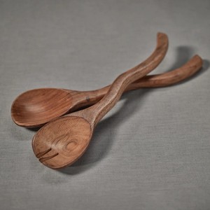 Wooden Salad <b>Spoon</b> Set – Natural Wood <b>Serving</b> <b>Spoons</b> for Kitchen, Dining & Eco-Friendly Tableware - Product Image 3