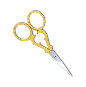 Tijeras para Cutículas de Manicura, Estilo Ruso, Hoja Curva con Punta Afilada, Acero Inoxidable, Acabado Espejo - Product Image 6