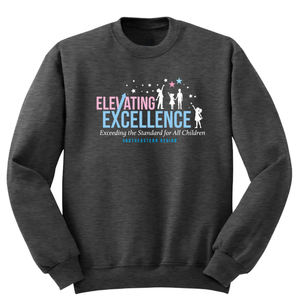 เสื้อสเวตเชิ้ตคอกลมยูนิเซ็กซ์สีชาร์โคล ผ้าฟลีซนุ่ม สวมใส่สบาย แขนยาว แฟชั่นลำลอง เหมาะสำหรับใส่ทุกวัน - Product Image 1