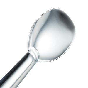Cuillère à glace en alliage d'aluminium moulé sous pression, finition brillante argentée, écologique et de haute qualité Kwang Hsieh - Product Image 1