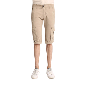 Shorts cargo kaki pour homme, taille mi-haute, 100% coton Oxford, respirant, écologique, imperméable, décontracté, plusieurs poches, fermeture éclair - Product Image 2