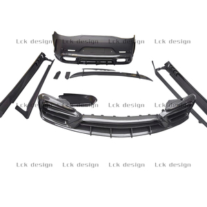 Lame avant en fibre de carbone, <span class=keywords><strong>prix</strong></span> d'usine, jupe latérale, aile de diffuseur arrière pour Benz <span class=keywords><strong>Amg</strong></span> Gt50 Gt63 Gt63S, kit de carrosserie topcar de haute qualité - Product Image 3