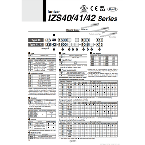 Composants industriels pneumatiques SMC IZS41-460-06B Ioniseur - Product Image 2