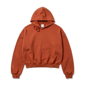 650 500 Gsm Cotton Blank Plain Luxury Cropped Hoodie <b>Pullover</b> <b>Men</b> Custom Oversize Streetwear Heavyweight <b>Men</b> Hoodies Sweatshirts - Product Image 4
