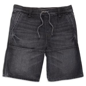 Shorts cargo en jean tissé à carreaux respirants taille mi-haute pour homme, style décontracté, personnalisables et durables - Product Image 3