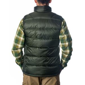 Chaleco cálido de invierno para exteriores, tela de poliéster brillante con acolchado, chalecos de senderismo sin mangas, chaqueta con logotipo personalizado, varios colores - Product Image 3