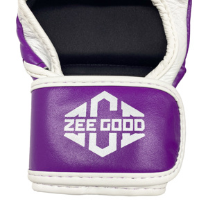 Guantes de Boxeo para Hombre y Mujer, Poliuretano Transpirable, Negros, 14oz, Logotipo Personalizado, MMA, Entrenamiento de Fisicoculturismo, Deportes - Product Image 5