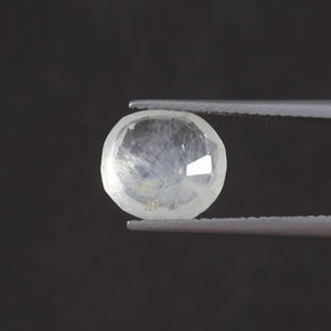 Saphir blanc naturel, pierre précieuse non montée, 4,70 carats, taille 10x9mm, certifié IGI, qualité AAA, vente en gros pour la fabrication de bijoux - Product Image 3