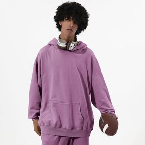 Hysaf Apparels Sudadera con capucha personalizada con cremallera doble, de felpa francesa gruesa, con lavado a la piedra y efecto descolorido por el sol - Product Image 3