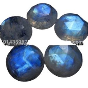 Piedra Lunar azul de arcoíris, piedra lunar azul intermitente, piedra lunar azul, piedra lunar azul africana, piedras preciosas sueltas para joyería - Product Image 1