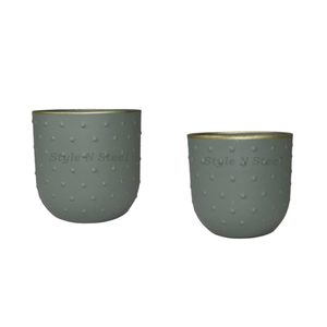 Luxury Planter Iron Powder Coated Durable Multi-Purpose Indoor Planter with Drainage - Product Image 4