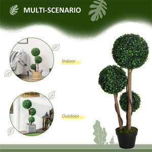 Home Decor <b>Artificial</b> <b>Trees</b> Elegant Indoor Outdoor Greenery Addition - Product Image 5