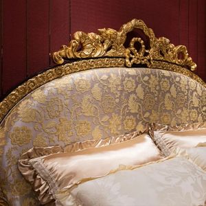 Hot Sale hotel emma Luxury Classic White Gold Bedroom Set Upholstered <b>Bed</b> <b>Frame</b> Elegant Royal Furniture for Hotel Villa - Product Image 5