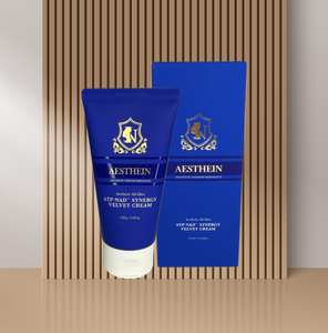 Crème au velours coréen AESTHEIN 150ml ATP NAD NMN Niacinamide Céramide Anti-âge Nourrissante OBM pour peaux sensibles Flacon Boîte - Product Image 6