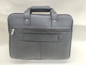 2026 Indian Manufacturer Customizable Genuine Leather Waterproof High Quality Zipper Closure <b>Laptop</b> Messenger Bag Women Durable - Product Image 3