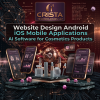 Conception de sites web, applications mobiles Android iOS, logiciels IA pour la vente de produits cosmétiques, plugin IA open source WordPress Shopify