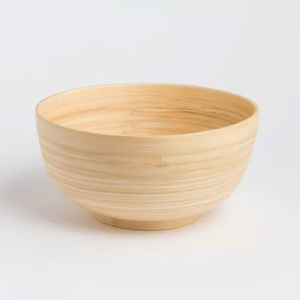 BEST SELLER Bol en bambou naturel fait à la main |   Bol de service en bambou écologique pour la décoration de la maison, les fruits, les collations et la vaisselle - Product Image 5
