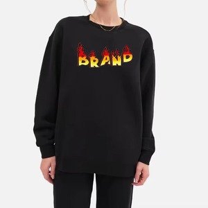 Fashion Women Hoodies Sweatshirts Graphic Cross Irregular <b>Pullover</b> Loose <b>Jumper</b> Hooded Sweatshirt Hoodies Tops - Product Image 2